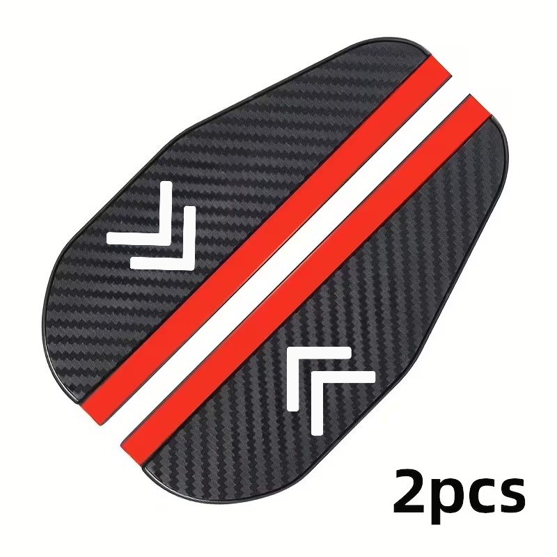 TEMU 2 stuks regenklep voor autobuitenspiegel met koolstofvezelsstructuur, universele pasvorm voor Berlingo Picasso C3 C1 C4 C5x7 & meer modellen