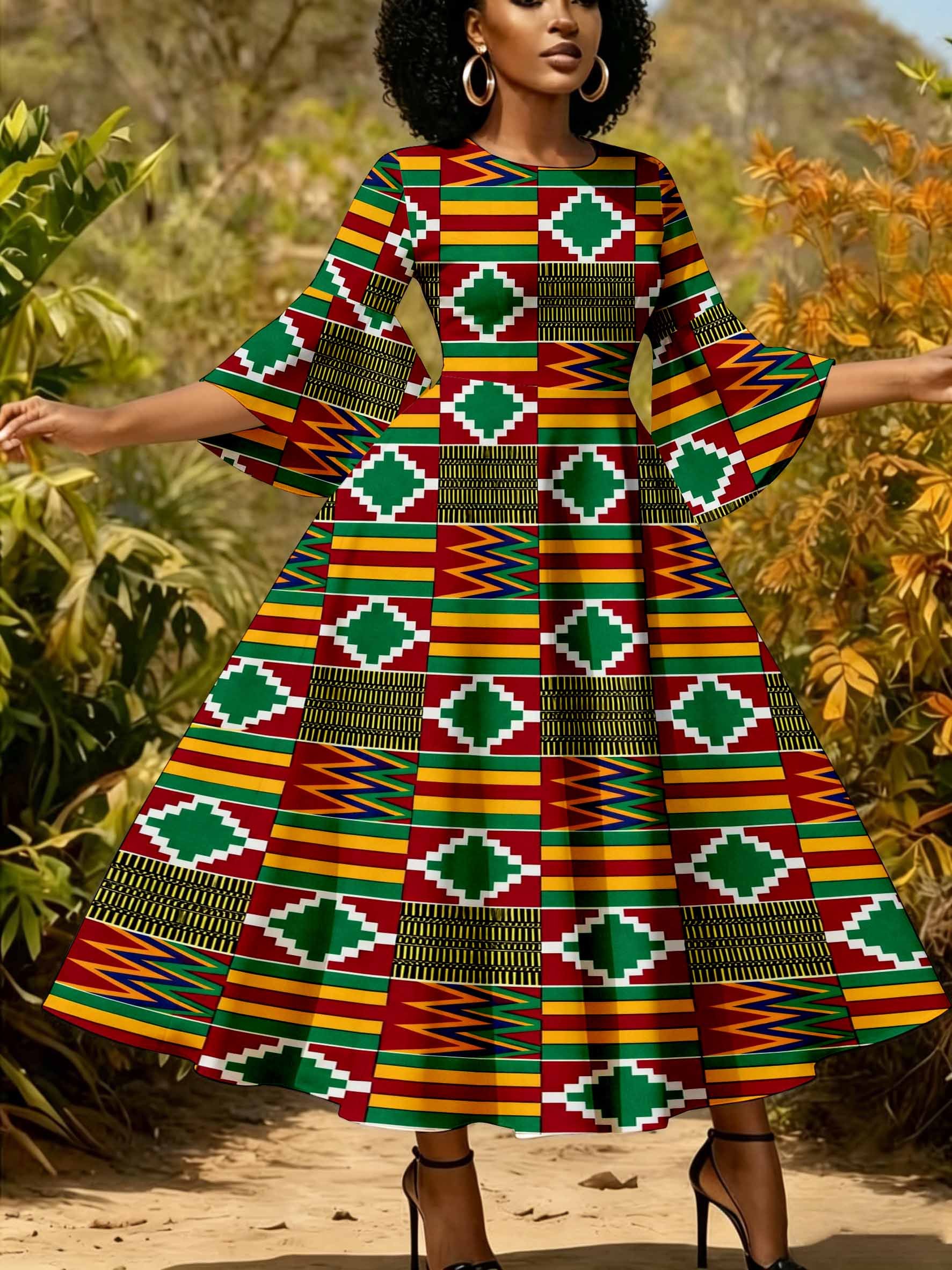 african dresses clothing sold on Temu United States