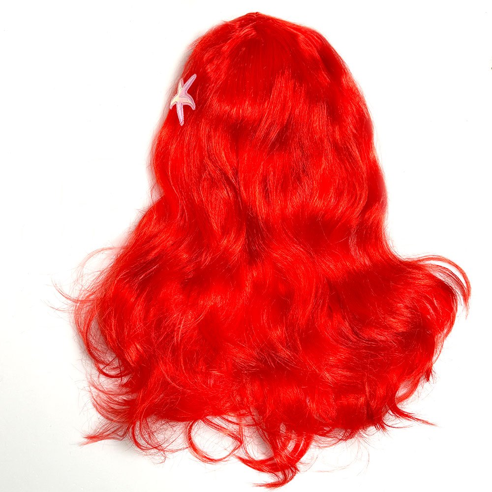 

Mermaid-inspired Long Curly Wig For Teens - Halloween, Christmas & Cosplay Parties - Red, Other Festivals, Costume