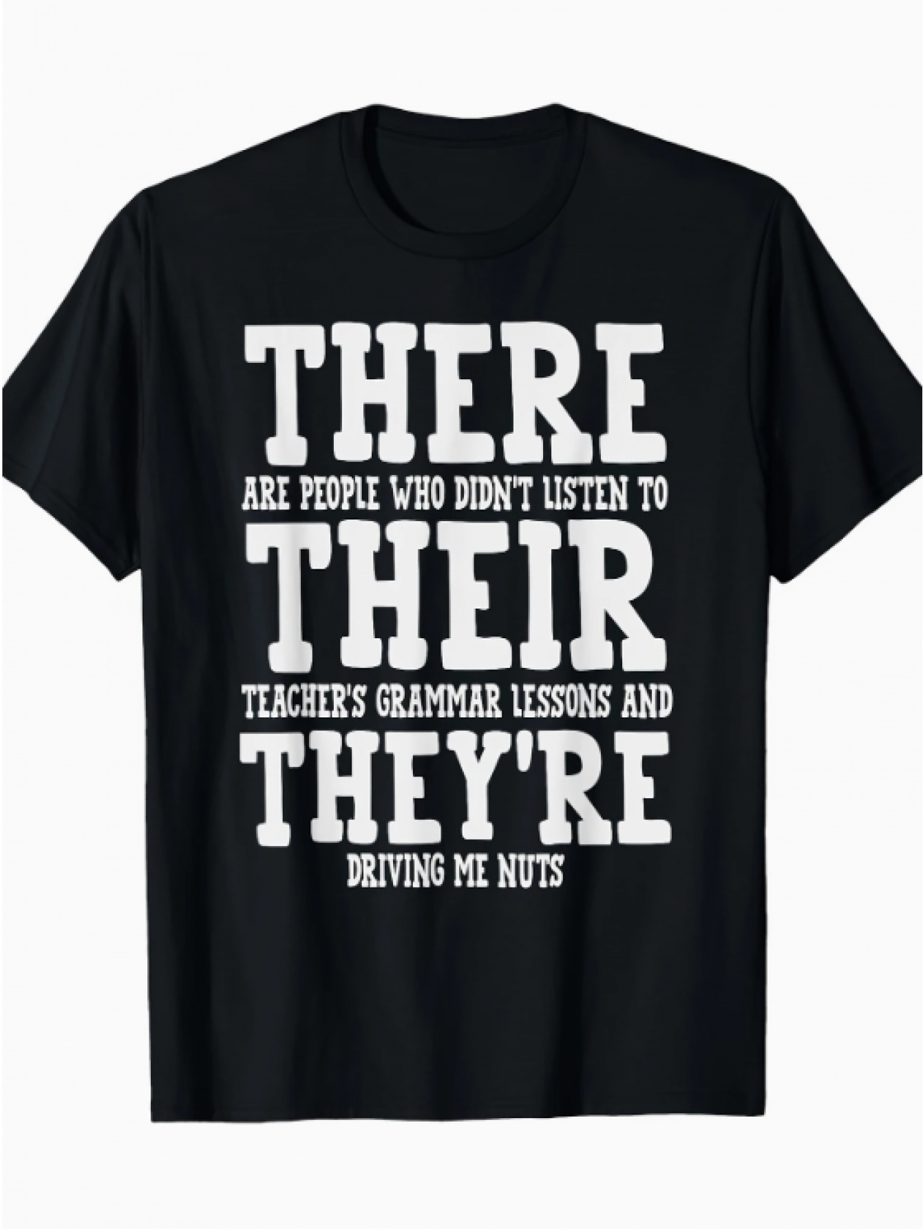 mens humorous   are people who didnt listen to their teachers grammar lessons t shirt 200    with white text casual loose fit round neck tee for   plus size teacher themed apparel   print shirt cotton tshirt 0