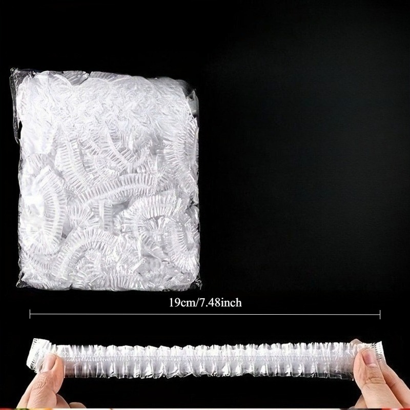 110 Colored Elastic/Stretchable Food Wrap for Kitchen Use