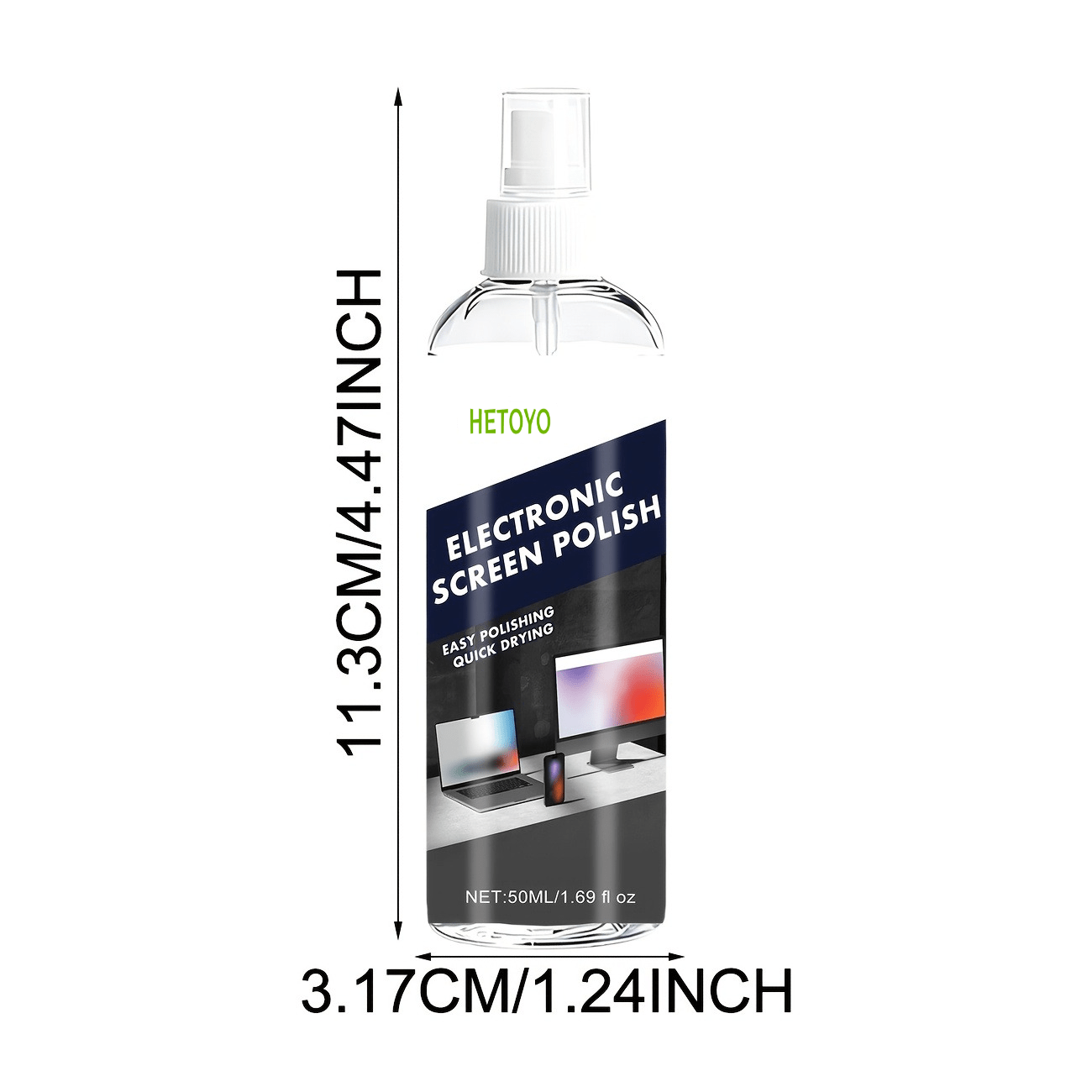 kit professionale per schermi multimateriale con   in microfibra   per schermi di computer, telefoni, tv, lenti di occhiali e tastiere - - , -appannamento, resistente allo sporco, sfocatura, per dispositivi digitali Dettagli dell'articolo 3