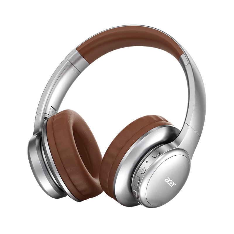 TEMU [" et ACER"] Casque supra-auriculaire fil haut de gamme, , son , de batterie super longue 60H, fil 5.3, grand diaphragme, portable, pliable,