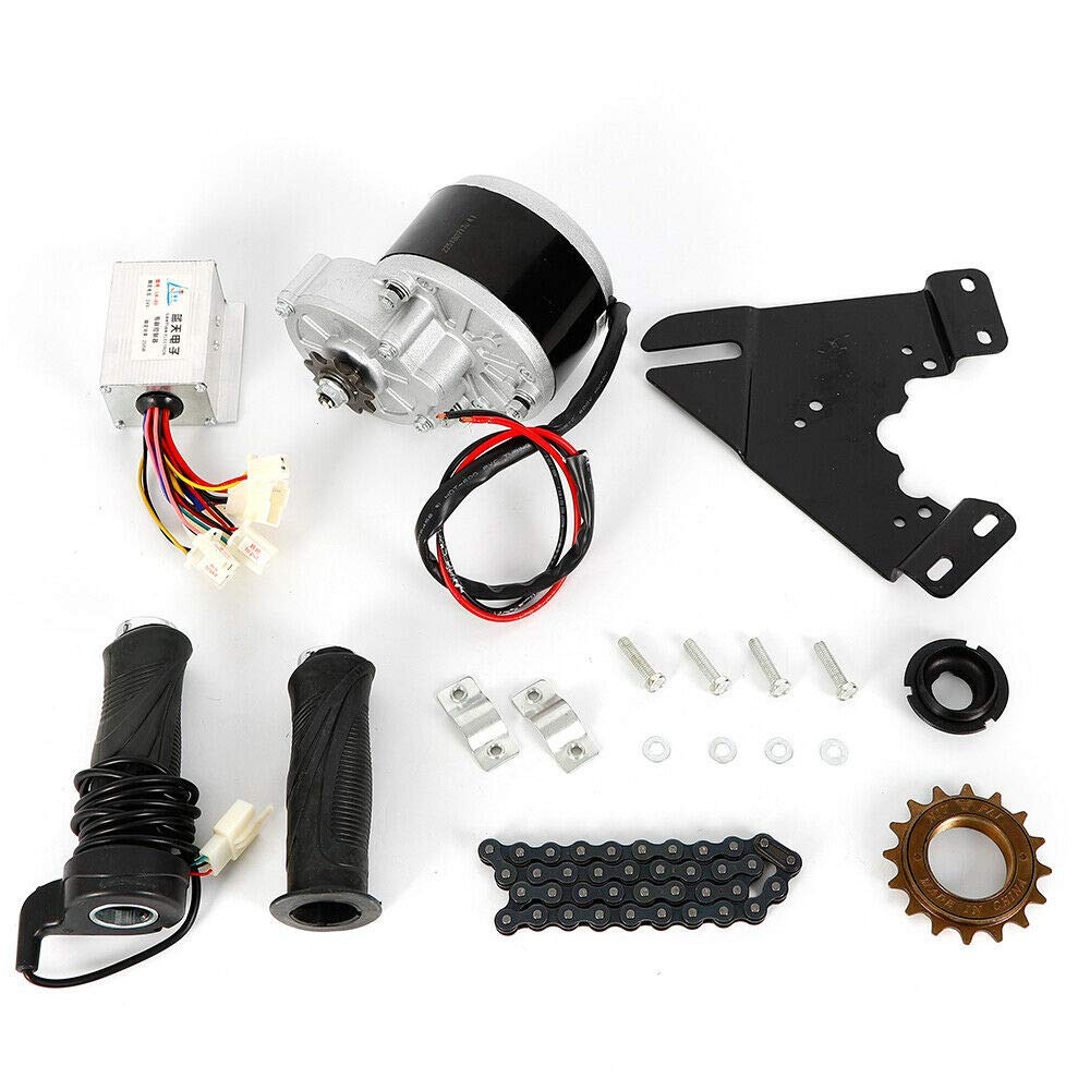 Kit Conversion Vélo Électrique 24V 36V Moteur Brushless Moteur Friction
