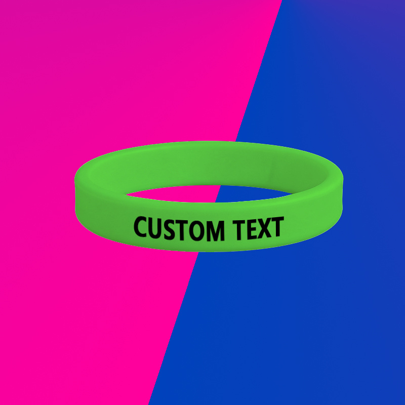 Custom Silicone Wristbands 180pcs Pack, Gift for Her/Him
