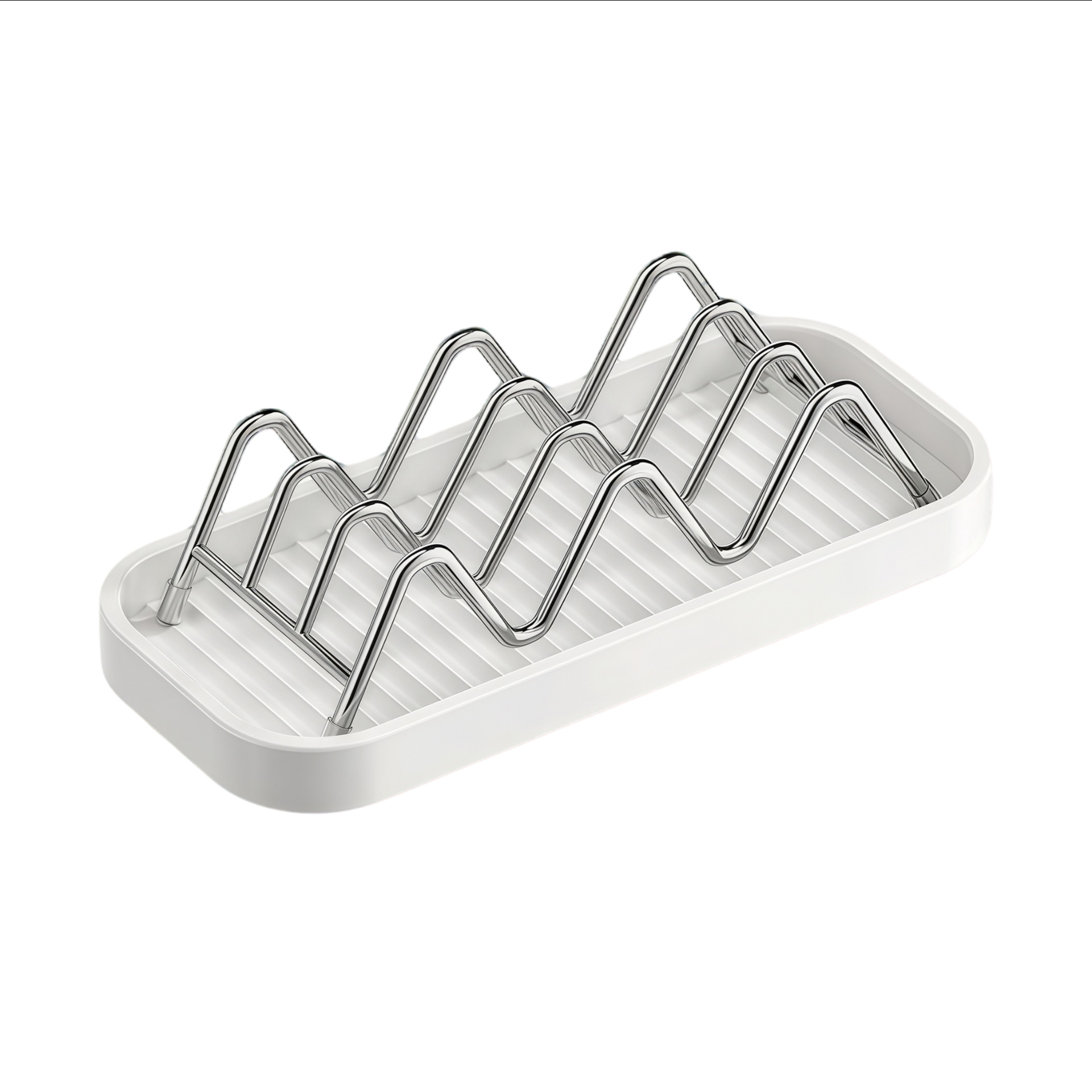 TEMU Stainless Steel Sponge Holder, Countertop Pot Lid And Cutting Board Storage Rack, Stainless Steel Colander Board Rack, Kitchen Countertop