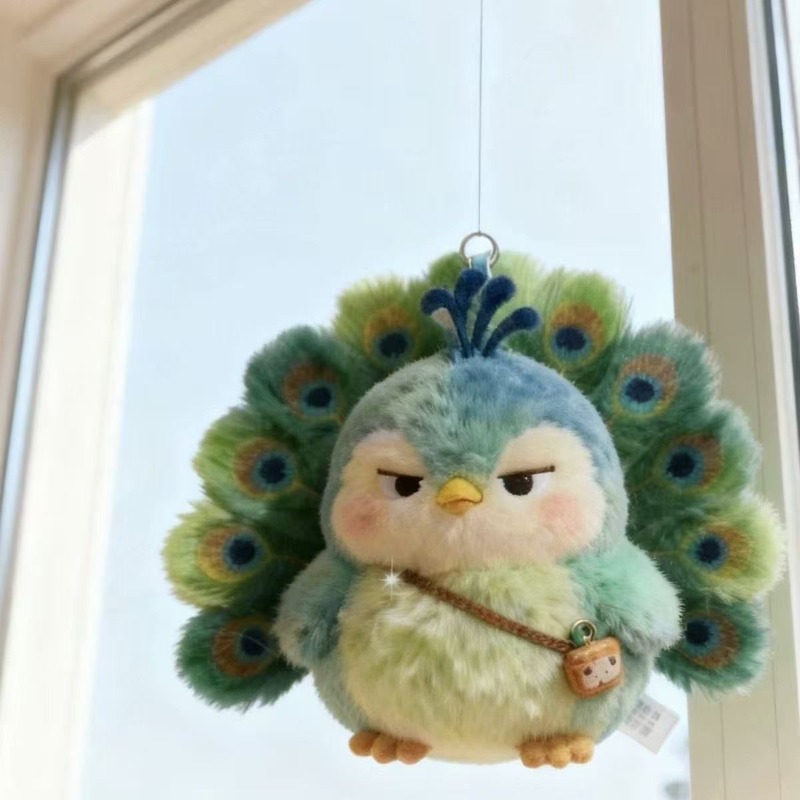2026 Plush Doll, Creative And Cute Backpack Pendant, Of Pull Rope, High-