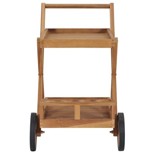 tea trolley solid teak wood
