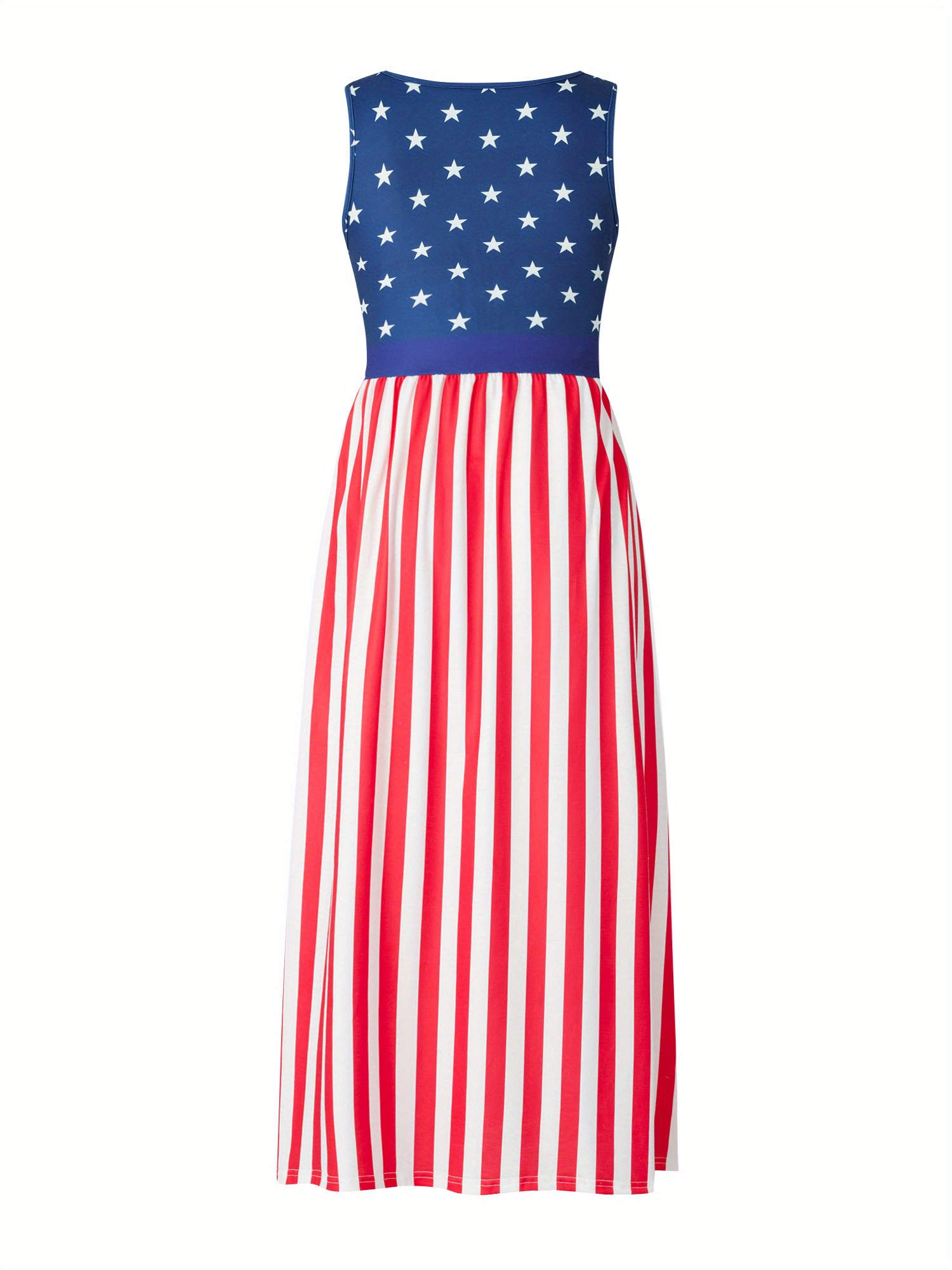 mommy matching sleeveless tank dresses patriotic stars - Temu