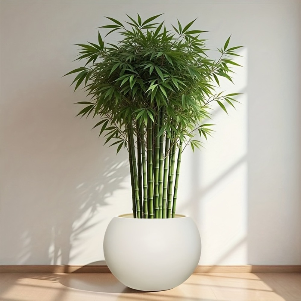 1pc a Large Imitation Rock Planter in Beige, Made of Weather-Resistant Plastic. This Sizable Floor Model Measures 40.01cm by 32.0cm And Is Perfect for Artificial Plants, Various Large Greenery