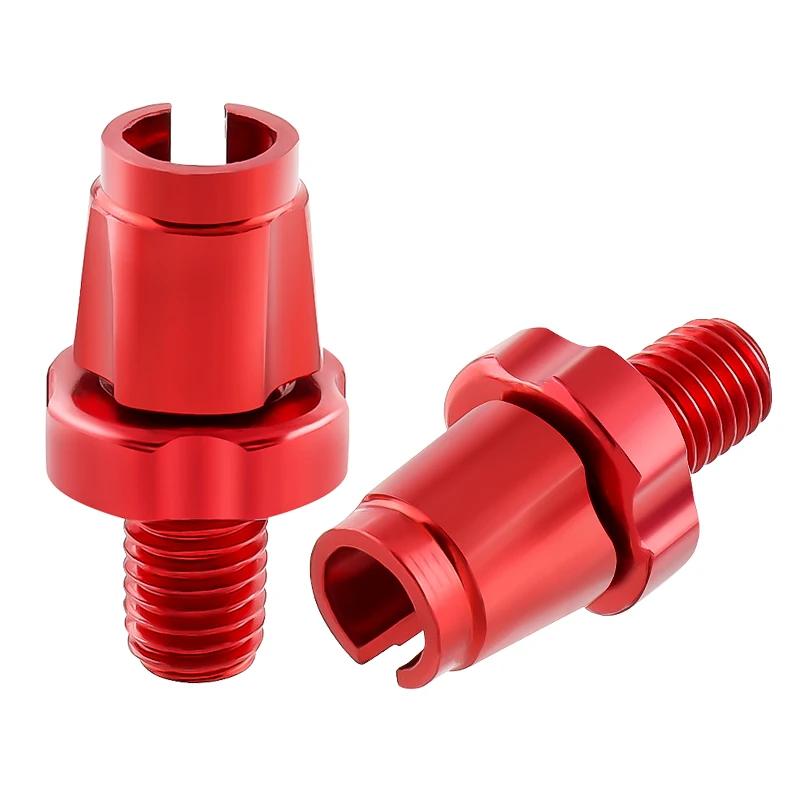 TEMU 2 Pezzi Viti di Regolazione Leva Freno Bici M7, Bulloni Regolatori Cavo Cambio Bici, Viti Colorate in di Alluminio, Accessori per Ciclismo