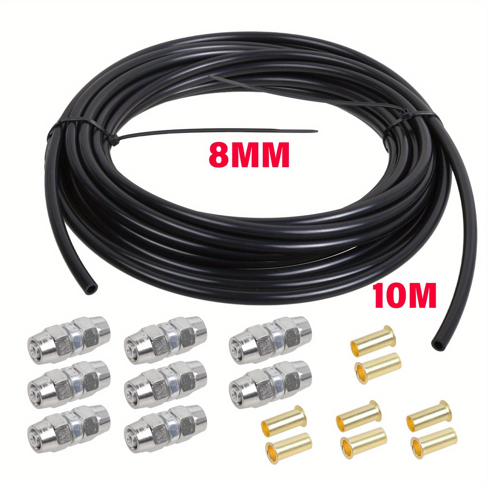 Automotive Fuel Line Repair Kit 8mm 10 Meter Fuel Line Fuel Line Kit