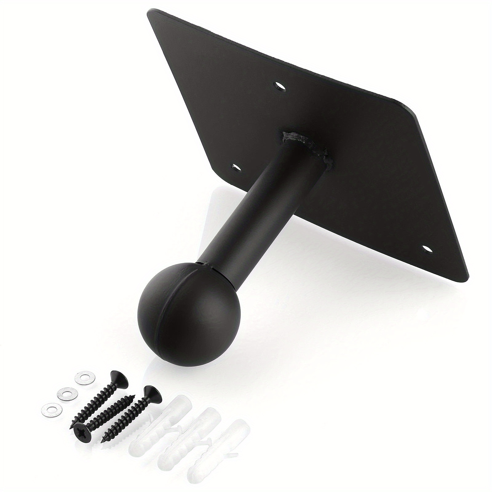 Single Unit Functional Bike Wall Mount Made Of Metal, Featuring A Black Frame With Strong Load-bearing , Stable Design, And For Home Bicycle Storage