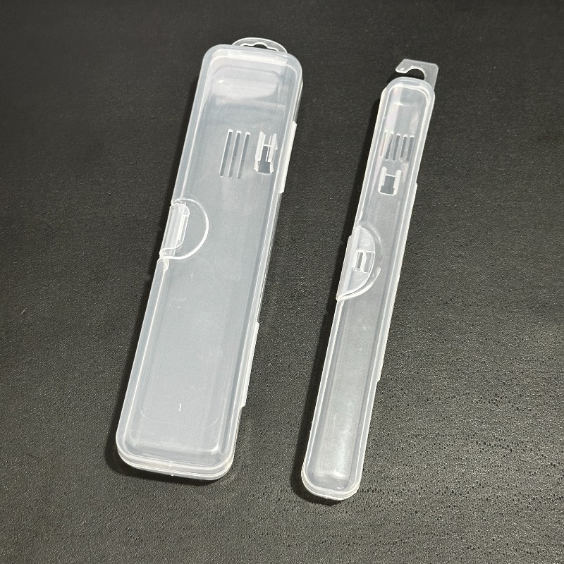 TEMU 2 Transparent Portable Toothbrush Toothpaste Storage Boxes, Leak Proof Travel Toothbrush Rack, Suitable For Bathroom, Camping, Travel, Bags,