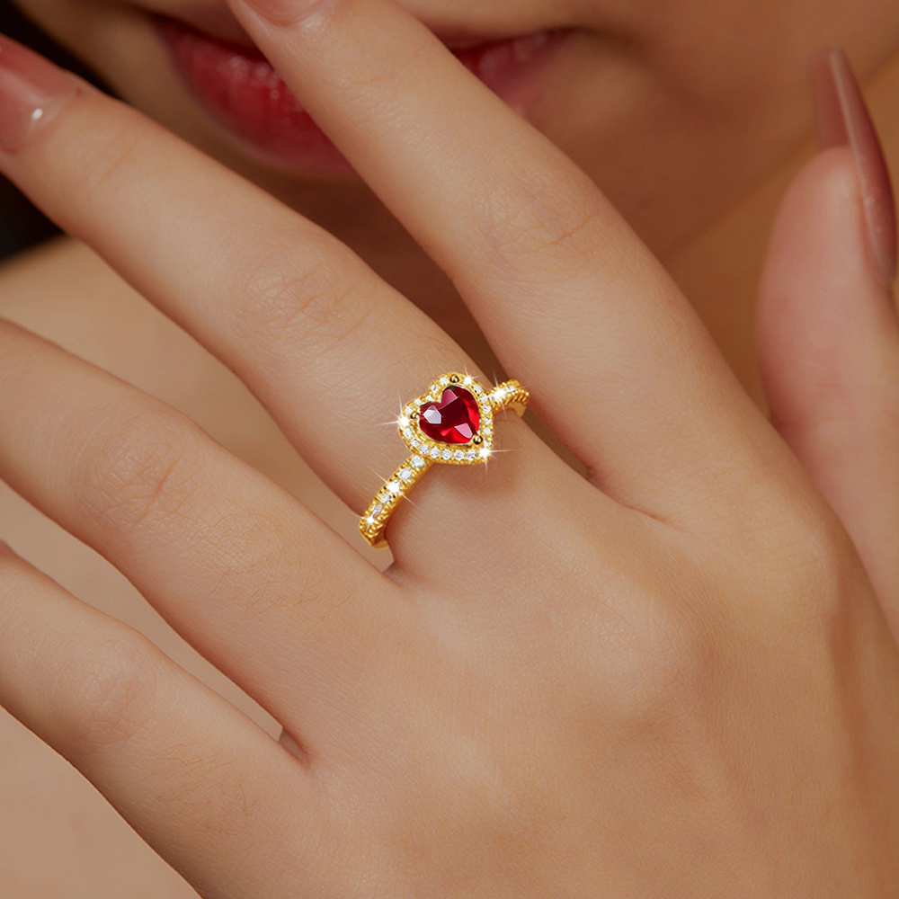 Women's High-Quality Golden Open Ring, Hypoallergenic & Versatile