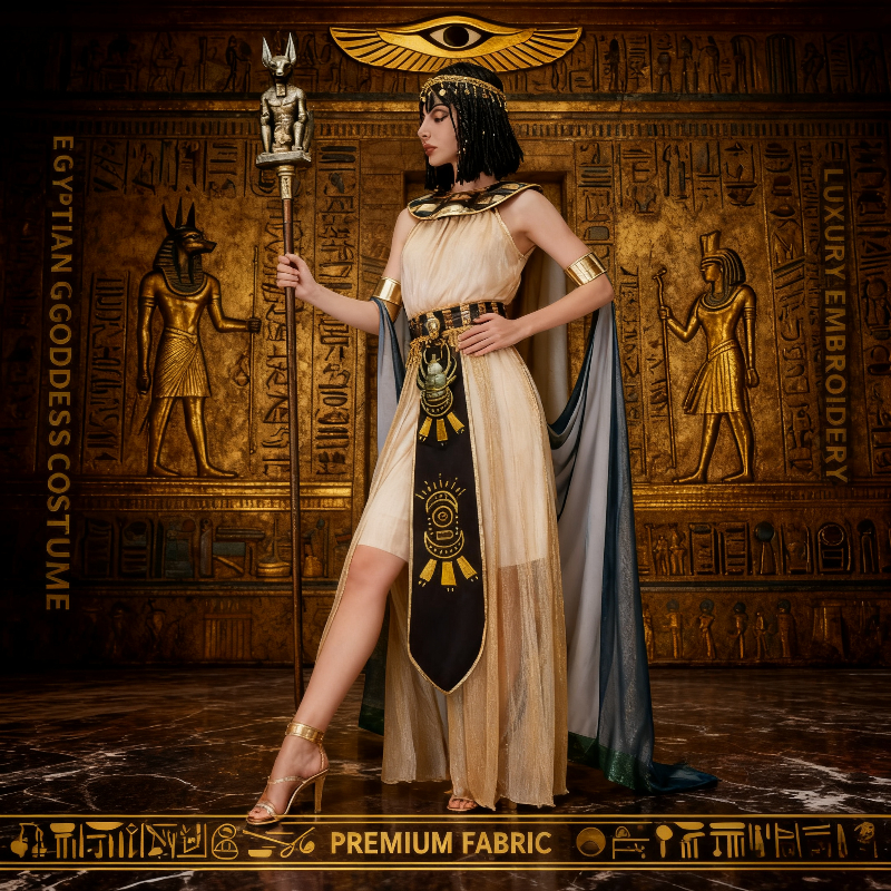egyptian dress sold on Temu Canada