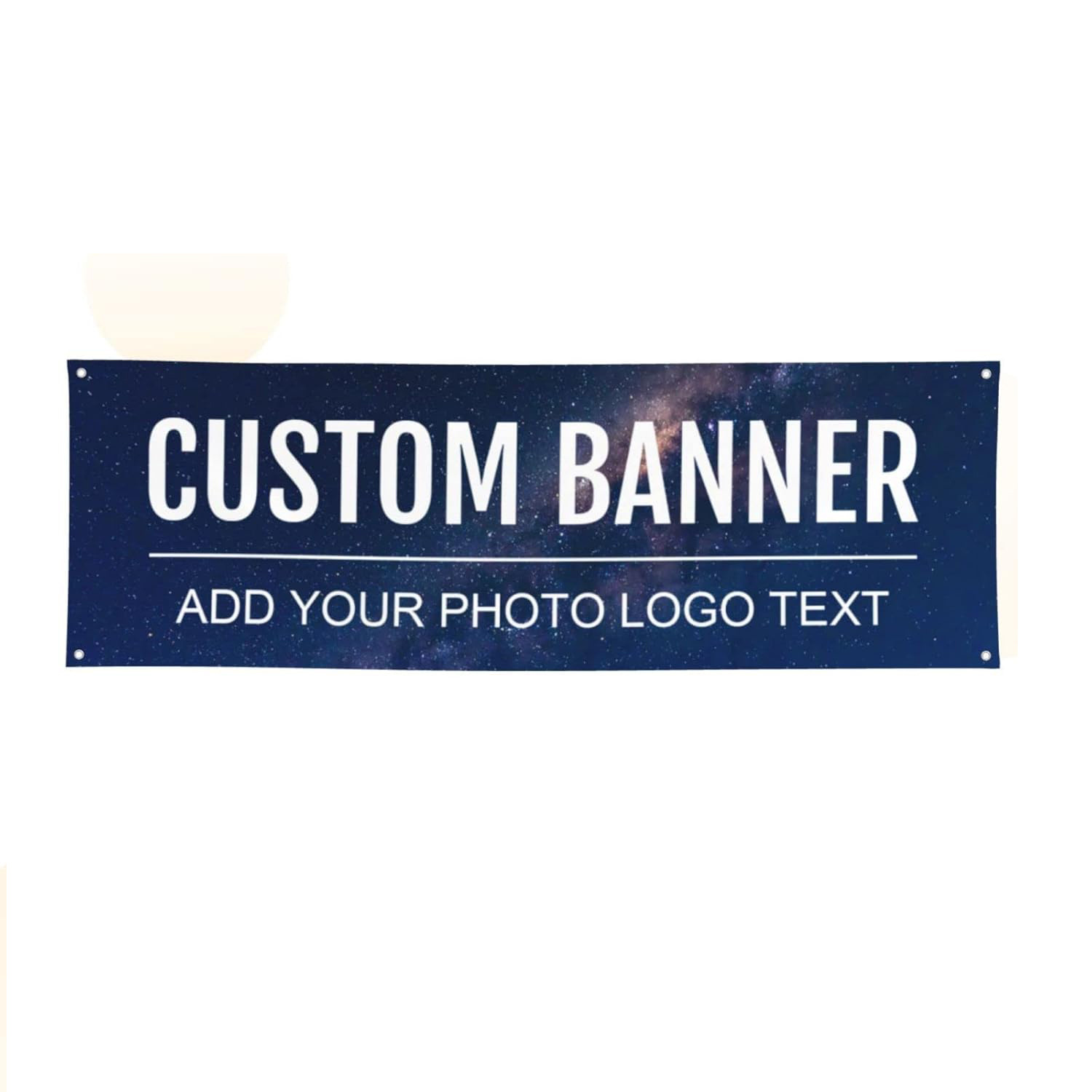TEMU 1pc, Bannière de tente d'ombrage personnalisable et volant en option, 4 pi, ajoutez votre marque et votre logo ( cadre, bannière et volant) pour
