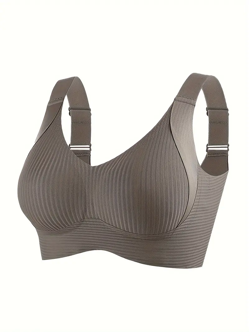 4pcs set esselegance closure adjustable gathered seamless no steel ring comfortable bra Product details 2