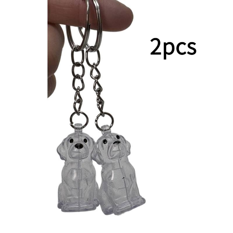 TEMU Ensemble de 2 pendentifs commémoratifs pour cheveux de chien, breloque de rangement de compagnie, petite bijouterie
