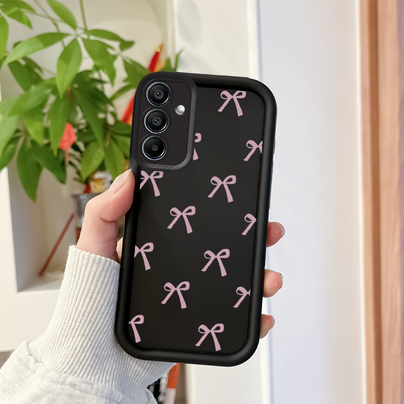 TEMU New Black And Tpu Material, High-quality Protective Phone Case For Galaxy S20/s21 Ultra/s23 Fe/s24/m10s/m12/f12, And Galaxy