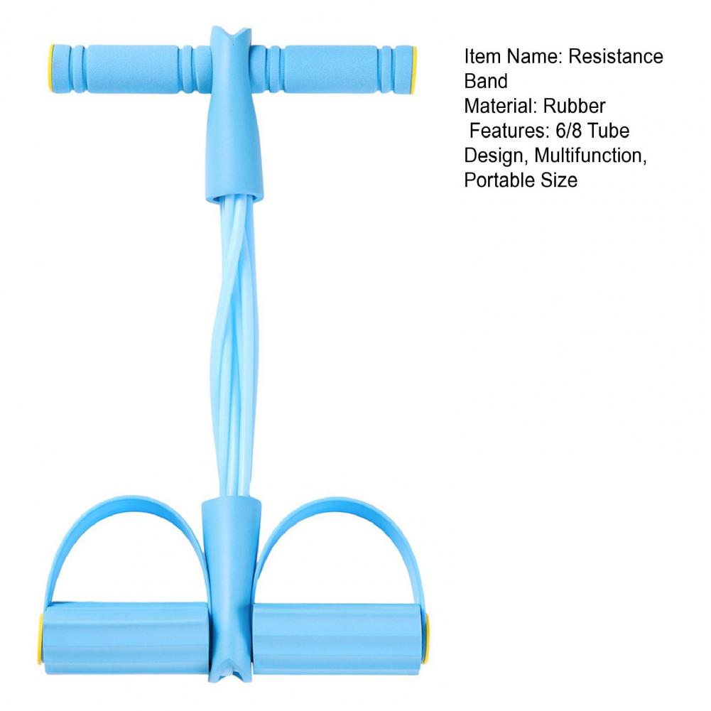 bands with handles for multifunctional yoga sit ups suitable for   men and women this   pedal   trainer features six strands of thickened rope designed for effective abdominal workouts Product details 24