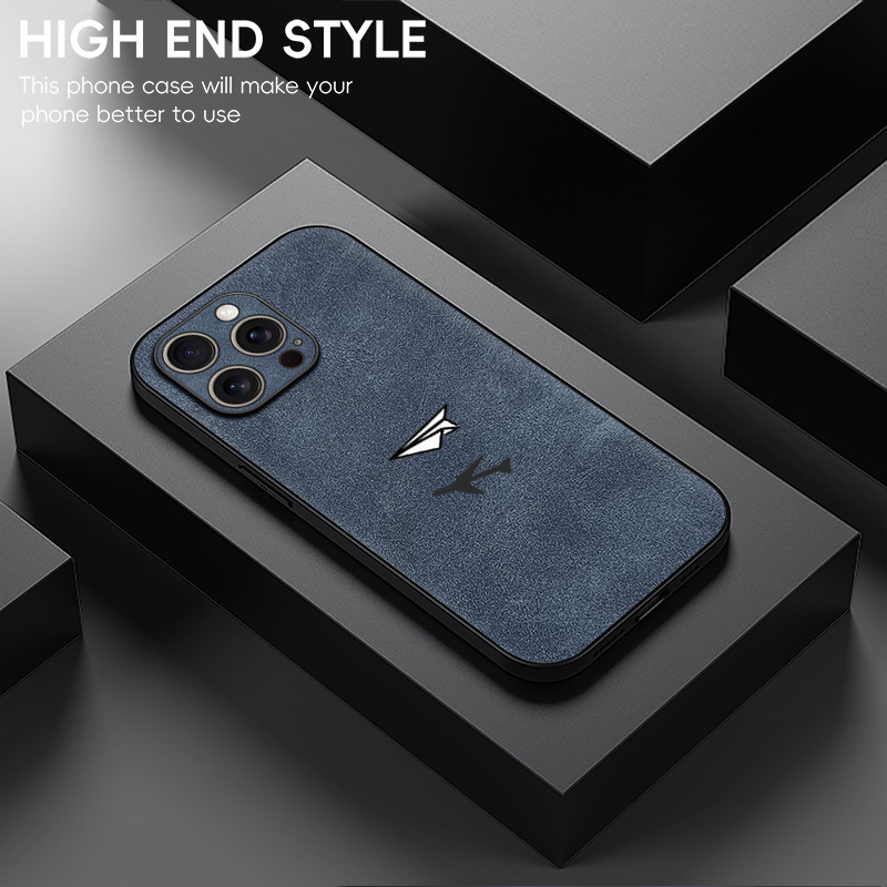 TEMU Phone Case - Faux Leather Phone Case Designed For For Iphone, Protection And A Sleek, Easy