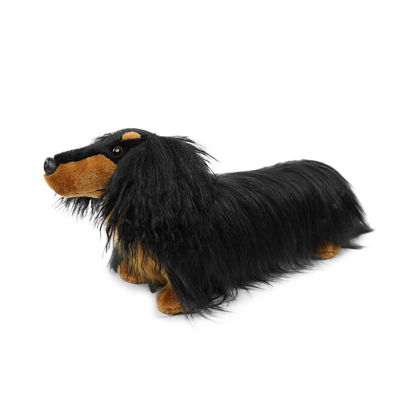 Realistic Dachshund Plush Pillow - Suitable For Breed Sizes, Soft Stuffed Cushion With Dachshund-shaped Body For Home Sofa Bed Decor, Gift For Dog, Present For Dachshund