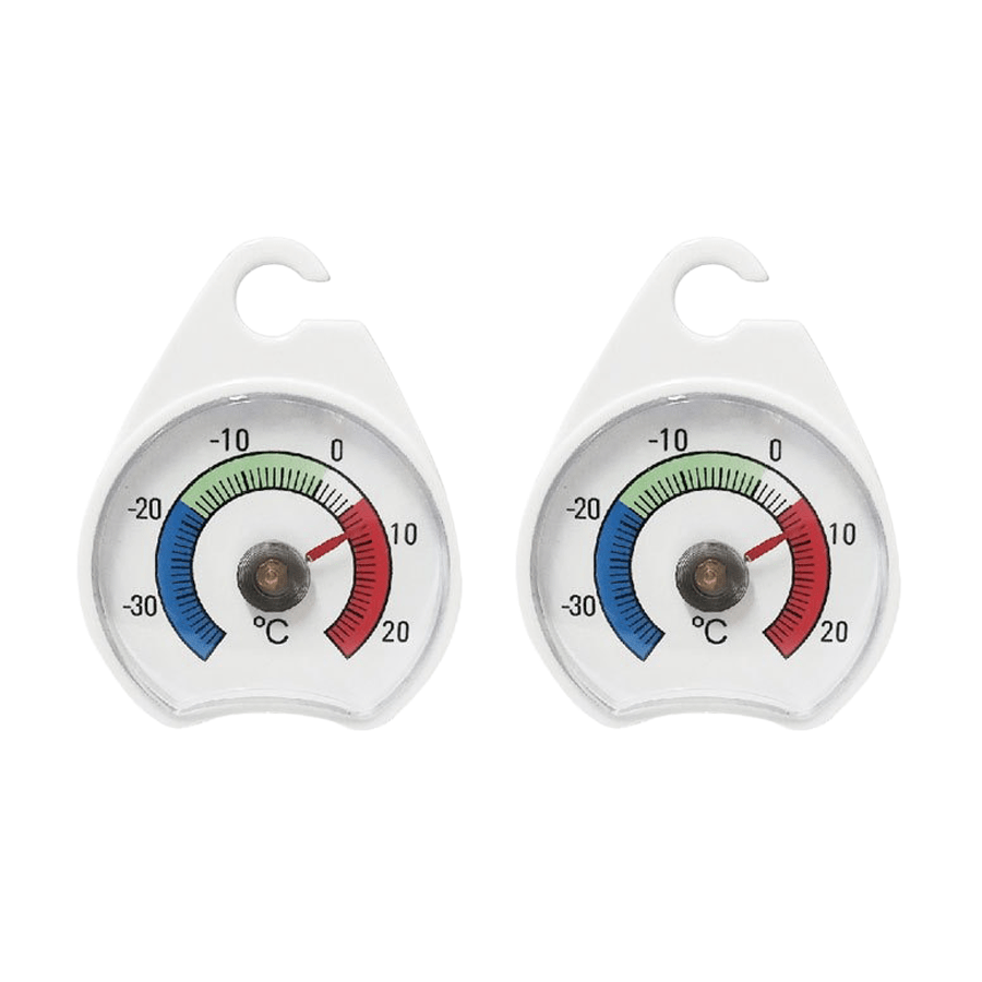 Image of 1/2pcs Refrigerator Or Freezer Thermometer Dial, Area. Families, Restaurants, Bars, Cafes