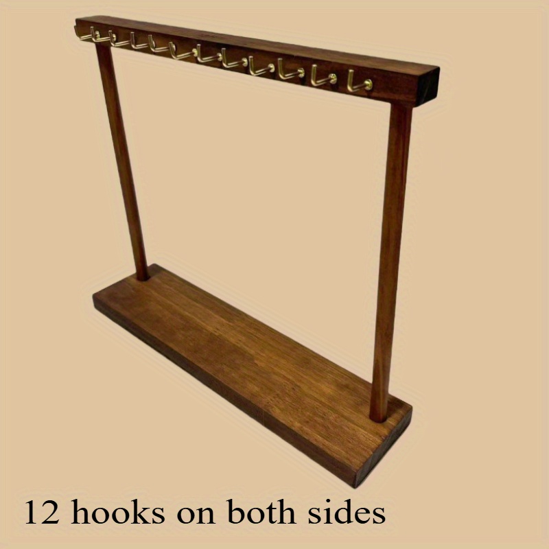 Image of For Home Accessory Storage Solution For Necklaces, Vertical Display For Jewelry, Minimalist Vintage Bracelet Holder, Jewelry Towers