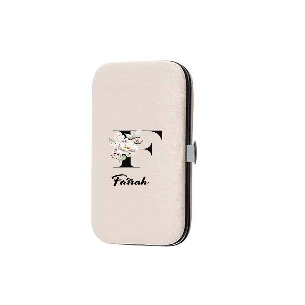 7pcs Personalized Nail and Foot Care Set in Portable Suitcase