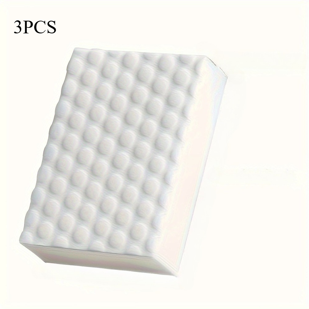 3pcs Brush Sponges, Nano Dishwashing Kitchen Cloth, Shoe Wiping, Cleaning And Stain Removal Cloth