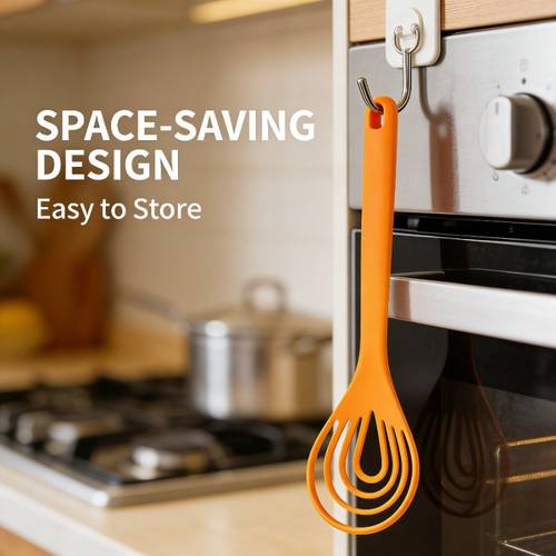 plastic whisk flat whisk for cooking and kitchen bpa free heat for mixing frothing baking manual mixing tool