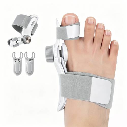 Unisex Adjustable Thumb Valgus Aligner, Correction Bracket, Multi-Angle Fixing, Breathable, Comfortable And Durable, Fit Design, Thumb Separator, Flat Correction with Shoes