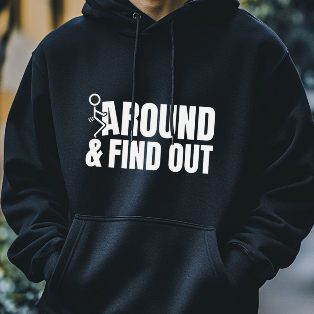 

Around And Hoodie Fashion Hoodie Casual Men Loose Spring And Autumn