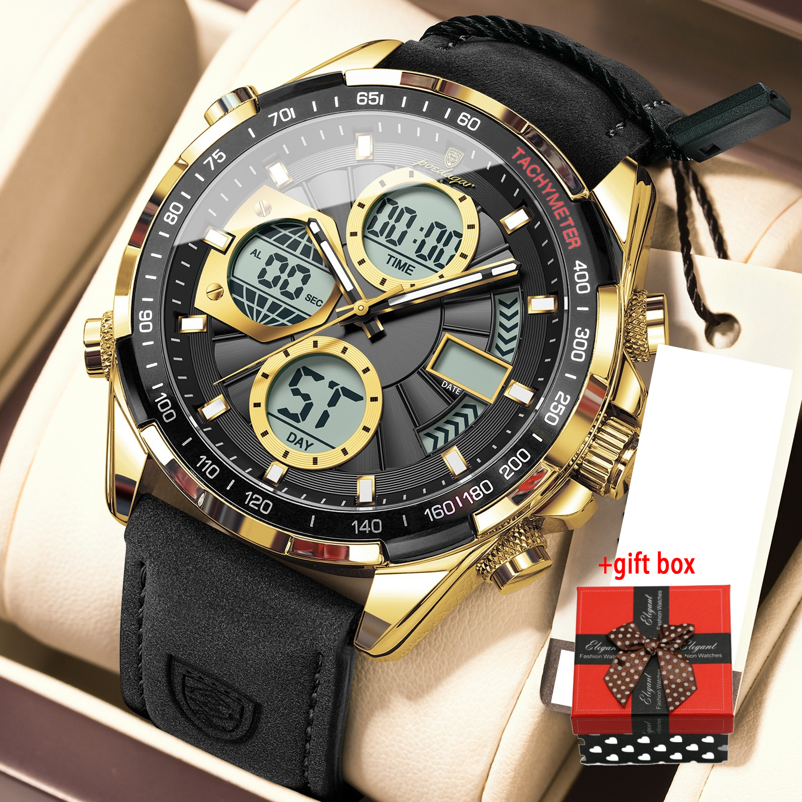 Image of Men's Watch, Sports Watch, Casual Business Wristwatch, Suitable For Daily Commuting, Ideal Gift For Back-to-, Birthdays, Valentine's Day, Christmas, Father's Day, In A Gift Box