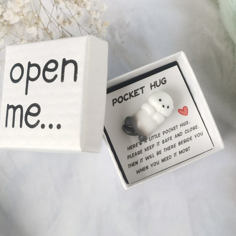 TEMU Gift, Surprise Box, Gift Packaging Box - With Mini Greeting Card, Gift For Boyfriend Girlfriend Couple, Back To School Teachers' Day Valentine's
