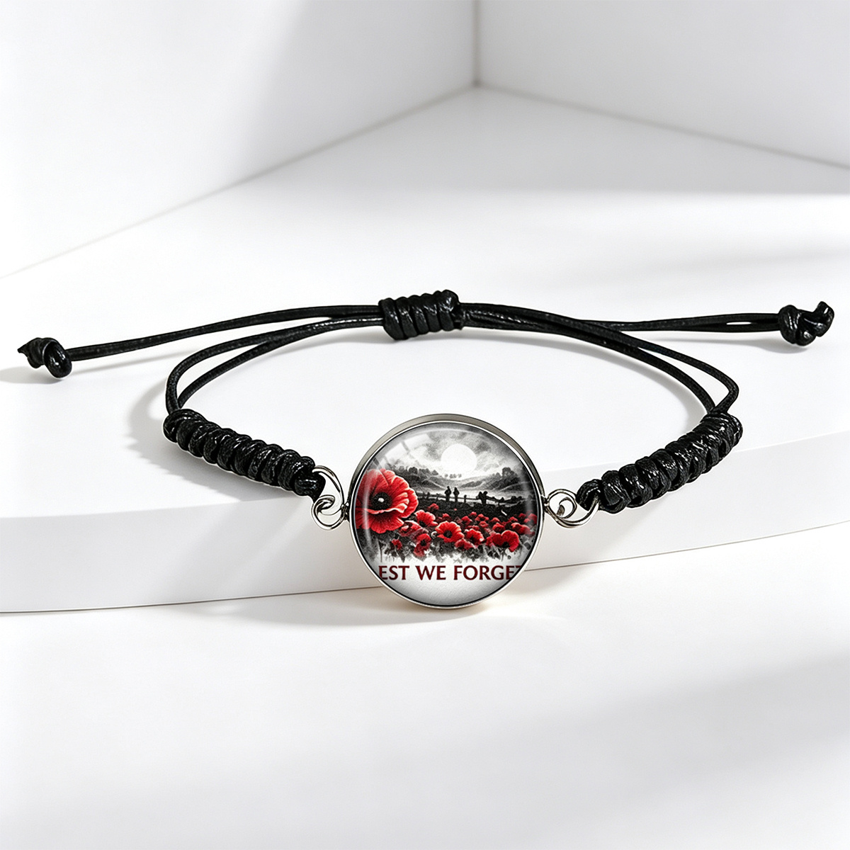 Unisex Moonlit Night Scenery Adjustable Bracelet