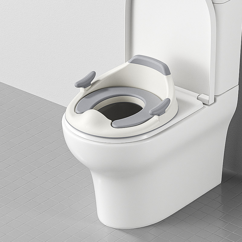 Image of Children's Toilet Seat Ring Kids Toilet Seat Universal For Boys And Girls Portable Toilet Artifact