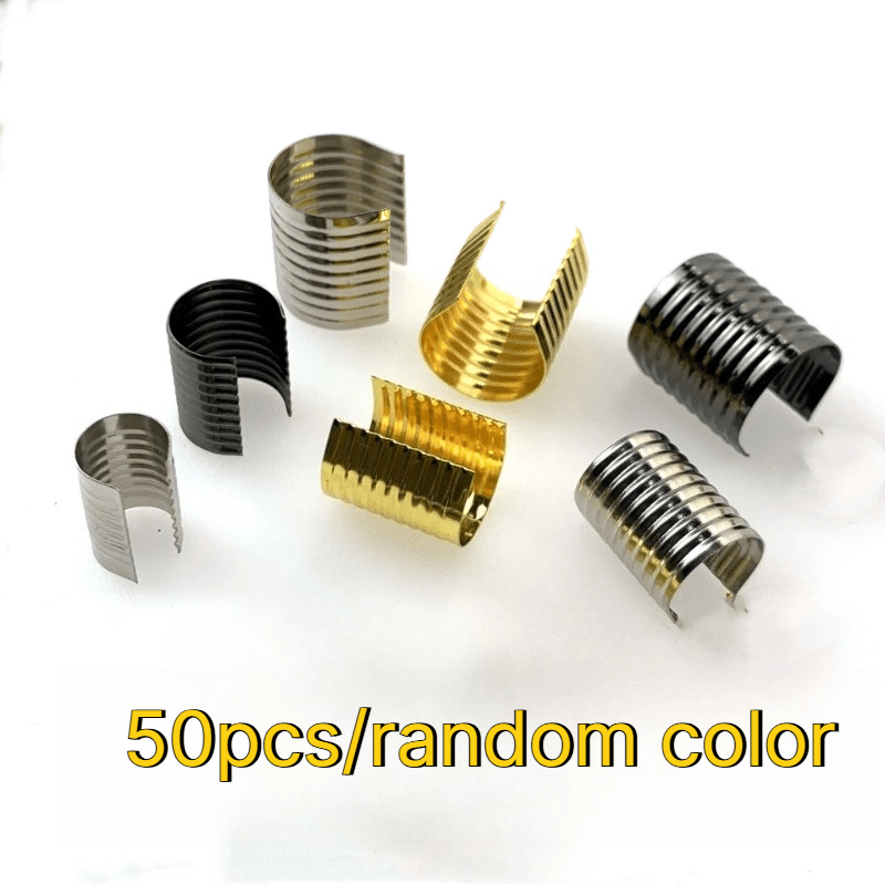 TEMU Lot de 50 pinces de corde, boucles de corde, connecteurs de corde, couleurs aléatoires, pour serrer fermement les cordes et les , un outil