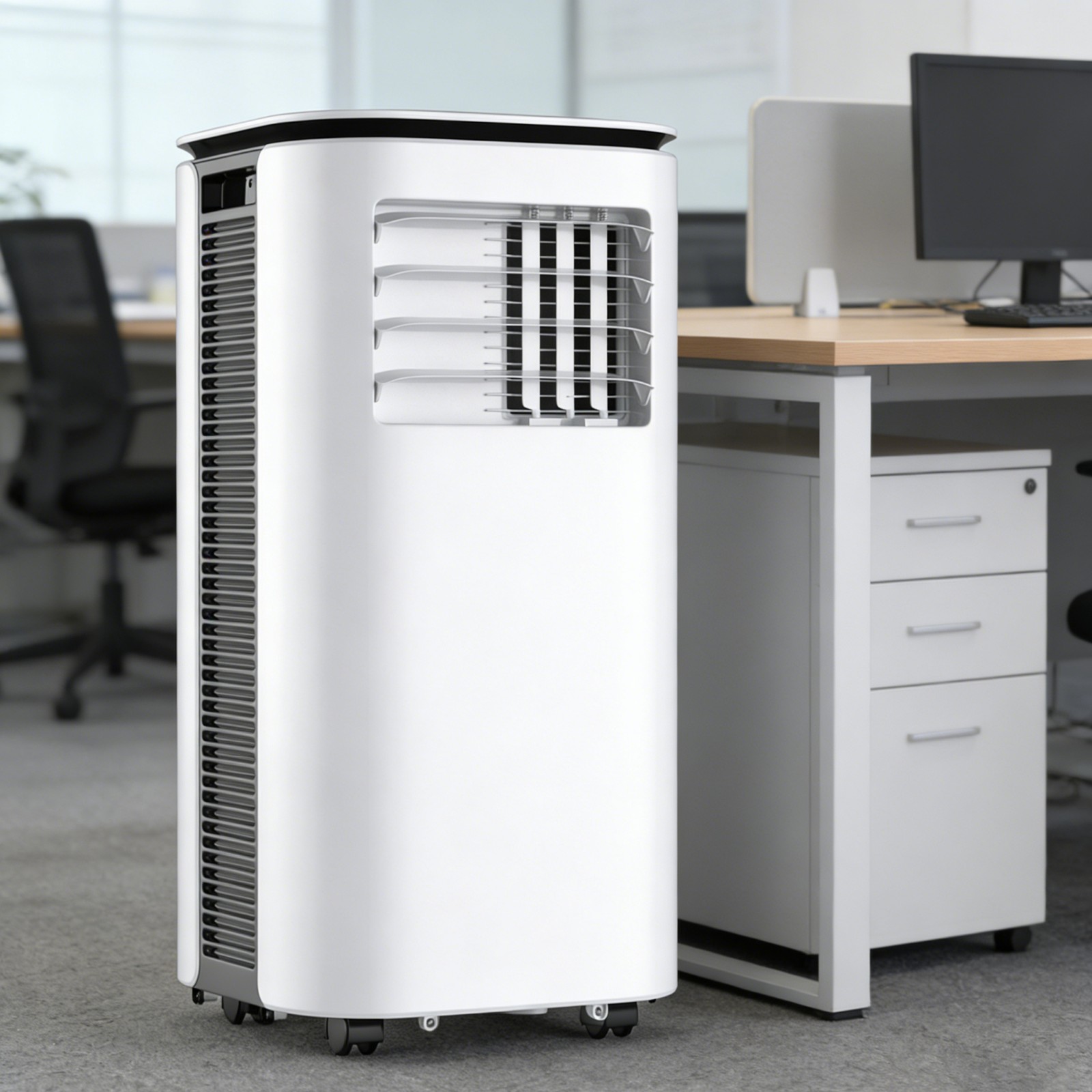 COSTWAY Portable Mobile AC Unit with 9, 000 BTU - 3-In-1 Cooling,... product image 4