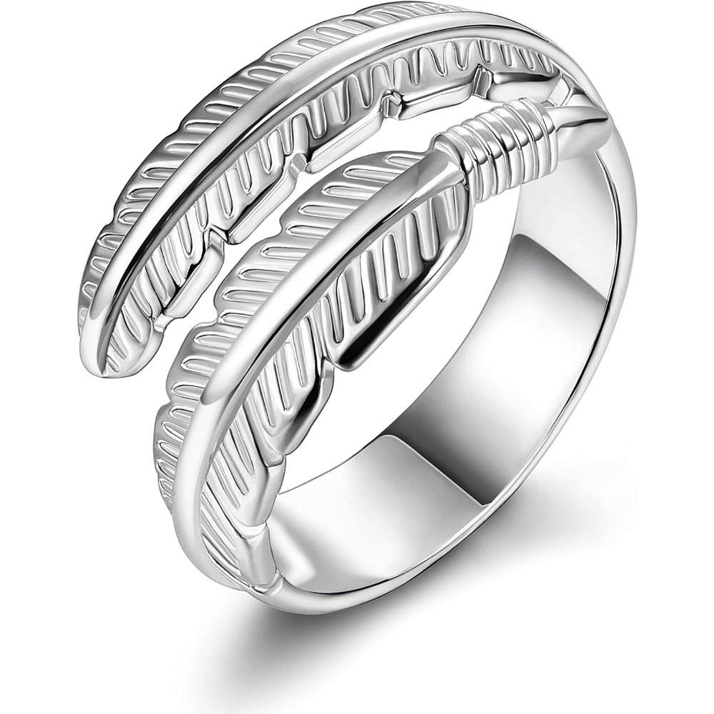 925 Silvery Ring For Adjustable Open Ring Wedding Engagement Ring Birthday Gift, For Teenager