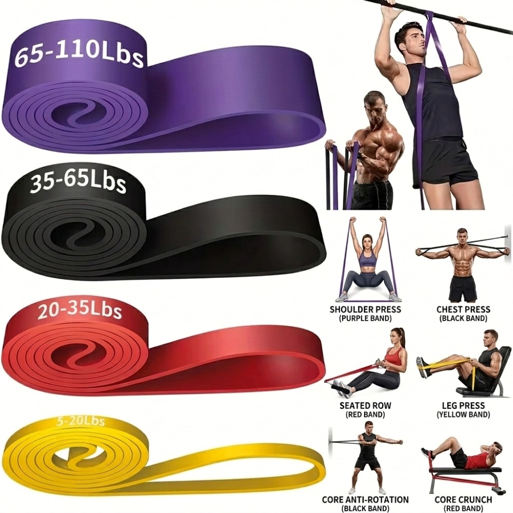   bands for pull ups workouts physical relax legs muscle training and body shaping 5 100 lbs 15 125 lbs