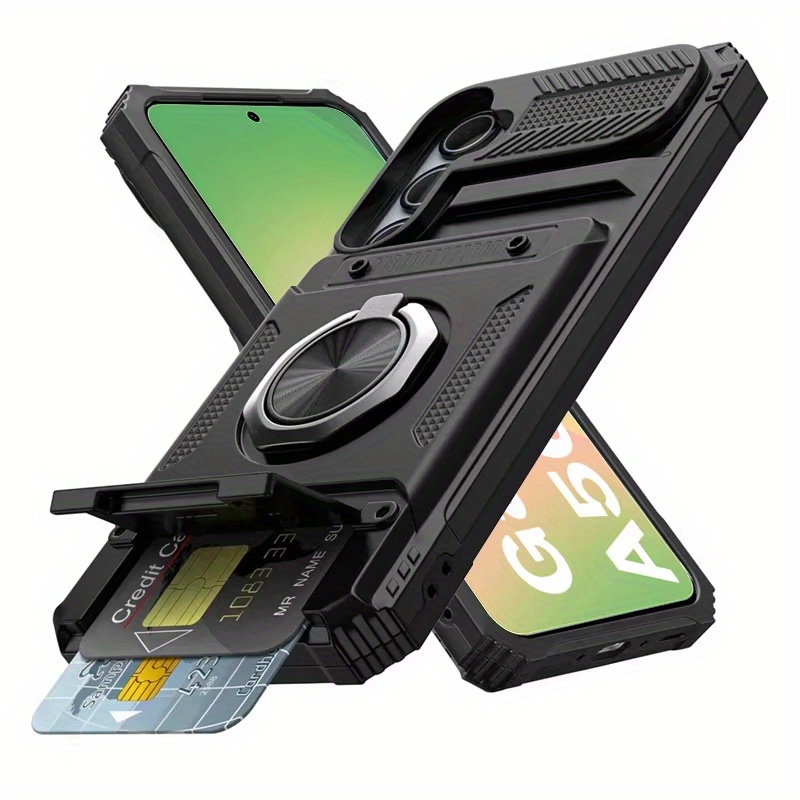 phone case magnetic rotated ring kickstand phone cases for samsung galaxy a56 a36 a16 a55 a35 a15 a14 5g a26 s25 s24 s23 fe case shockproof wallet cover