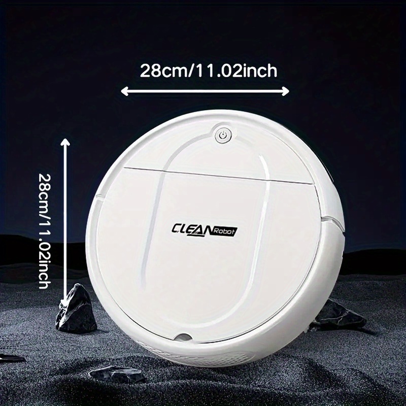 3-in-1 Robot Vacuum Cleaner with Tangle-Free Suction, Automatic Self-Charging, Multi-Purpose for Floor Cleaning, Pet Hair, Paper & Garbage - Fast Charging, Powerful Cleaning, USB Powered, Vacuum Cleaner Robot, Home Cleaning Aid, Modern Home Robot, Durable Plastic Body, Robust Construction 12 3-in-1 Robot Vacuum Cleaner with Tangle-Free Suction, Automatic Self-Charging, Multi-Purpose for Floor Cleaning, Pet Hair, Paper & Garbage - Fast Charging, Powerful Cleaning, USB Powered, Vacuum Cleaner Robot, Home Cleaning Aid, Modern Home Robot, Durable Plastic Body, Robust Construction - Image 12
