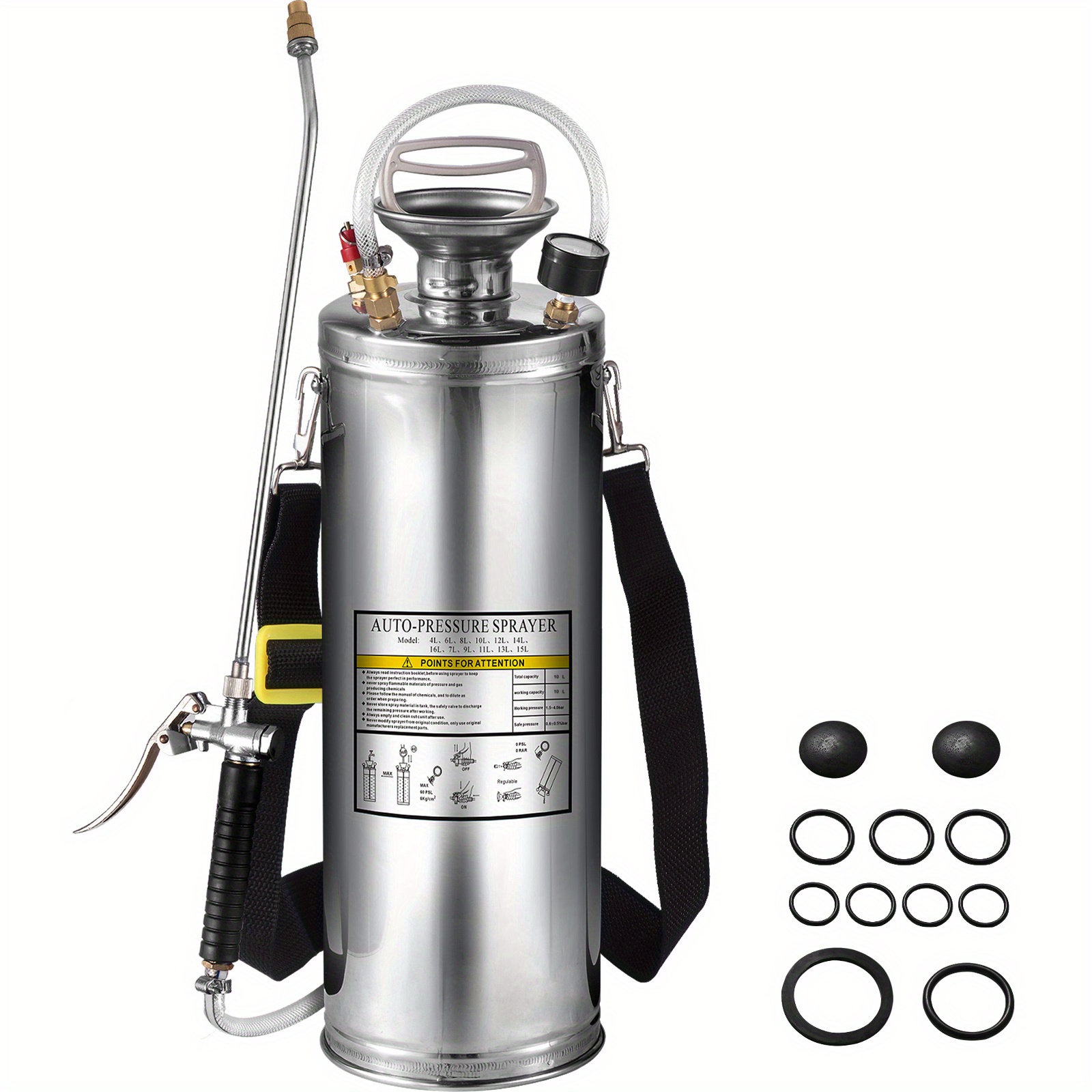 Happybuy Stainless Steel Sprayer