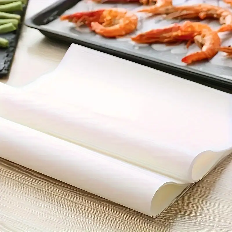 100pcs pre cut parchment paper baking sheets unbleached non stick half sheet pan size for baking cooking grilling air fryer steaming deep fryer home enthusiasts 9 13in Product details 8