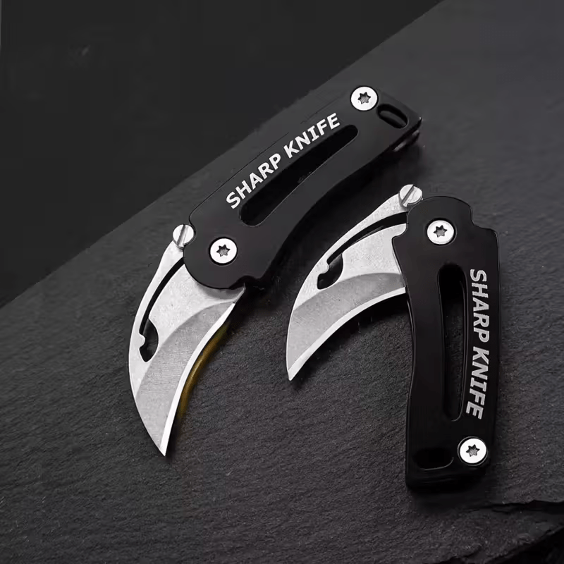 Mini Folding Pocket Knife, Lightweight and Portable with Sharp Blade