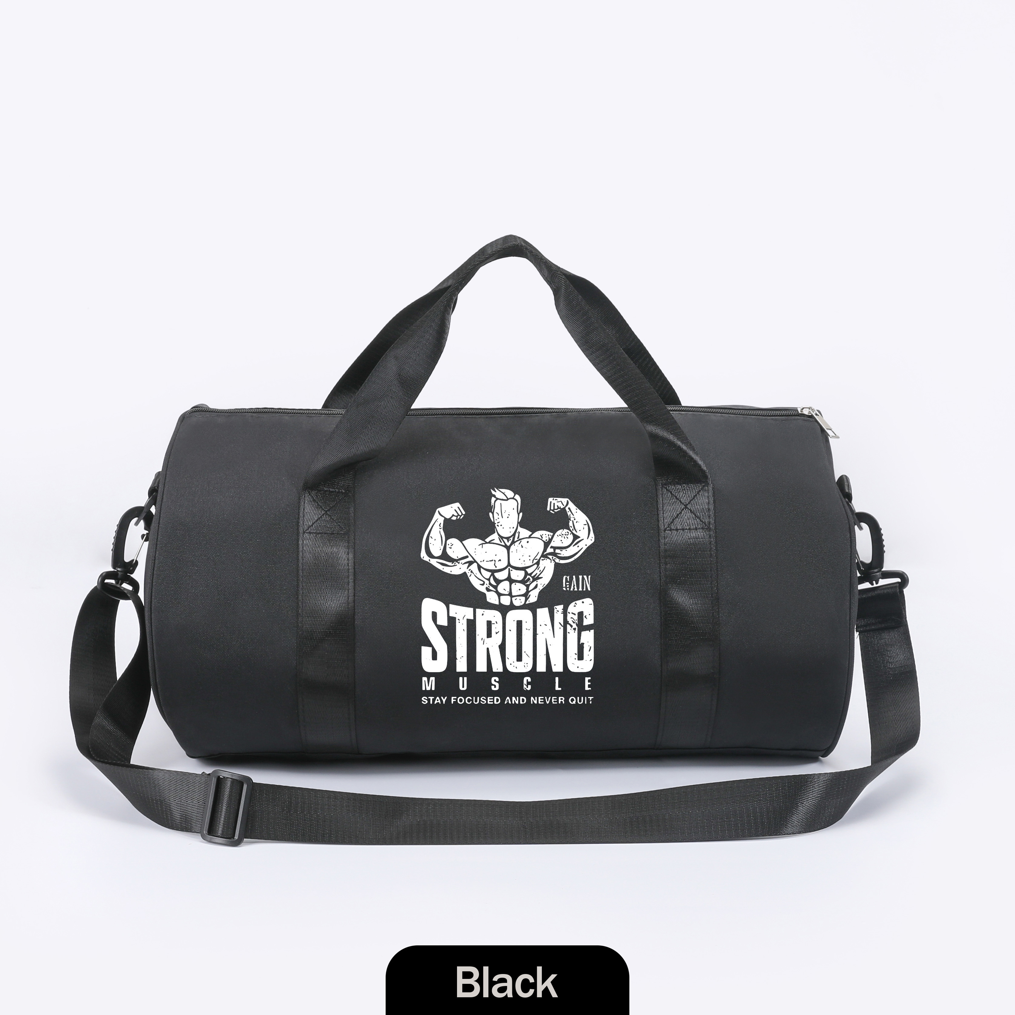 E-shop Fitness-Muster Große Reisetasche, Urlaub Fitness Yoga Tragetasche, Multifunktionale Reisehandtasche Übernachtungstasche