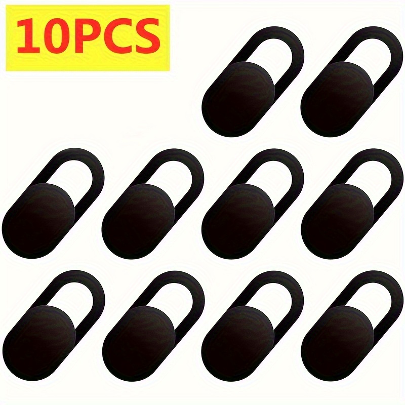 TEMU 5pcs/10pcs/15pcs Protetores Deslizantes de Privacidade para iPad, Tablets, Webcams, Laptops, PCs, Câmeras e lentes do Telefone – Sua Tela contra