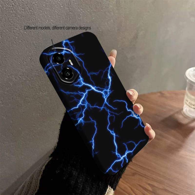 Trda Ovitek za Telefon z Vzorcem Modrega za Honor 200 300 50 90 70 80 60 60PRO 50 50i 60E 70E 30 Ultra 80 90 Gt 30S - Darilo za Moške in Ženske,